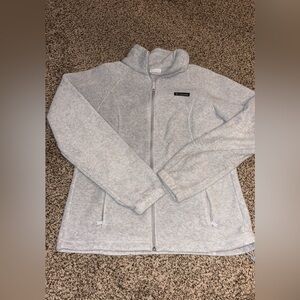 Columbia Gray Fleece Jacket